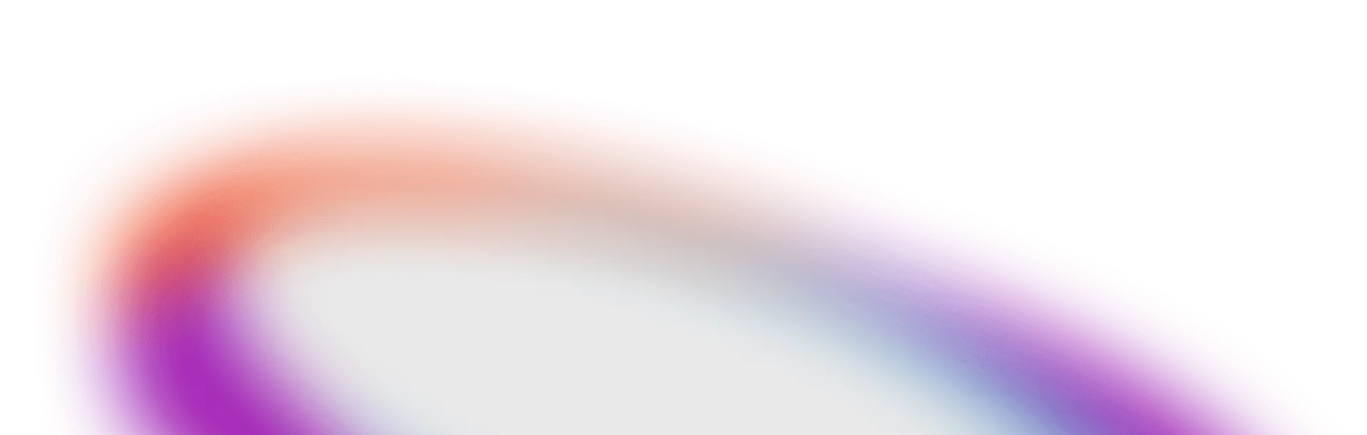 Soft abstract gradient with white light transitioning into purple, blue, and orange hues