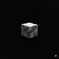 concrete block floating in a dark void